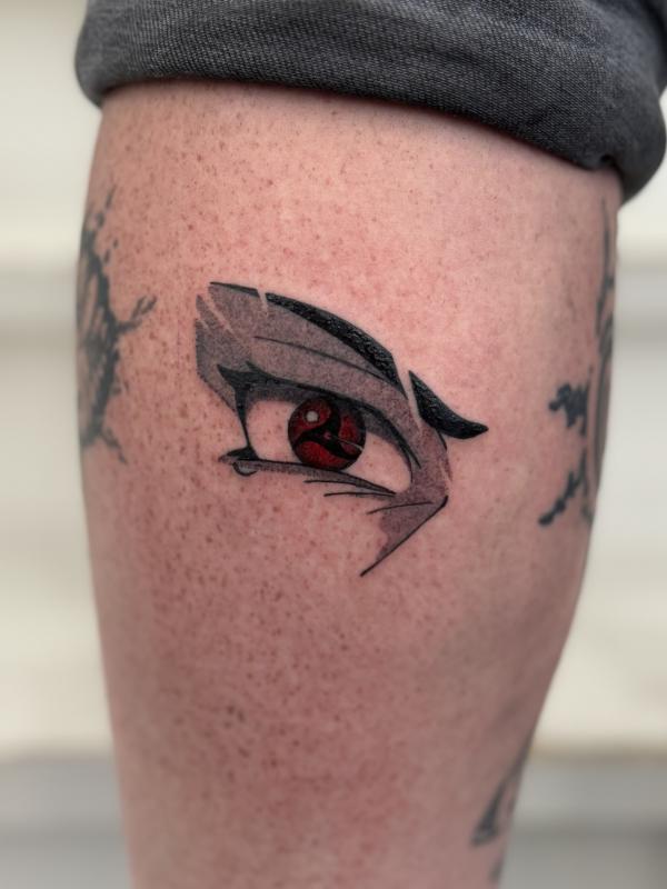 Fineline Custom Naruto Sharingan Tattoo