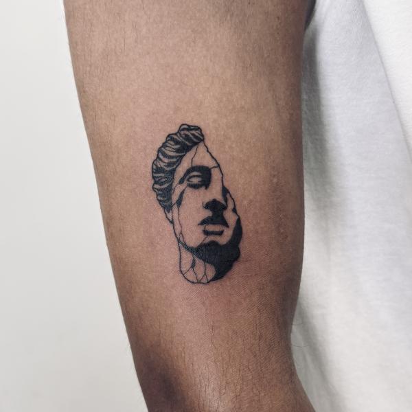 Fineline David Tattoo