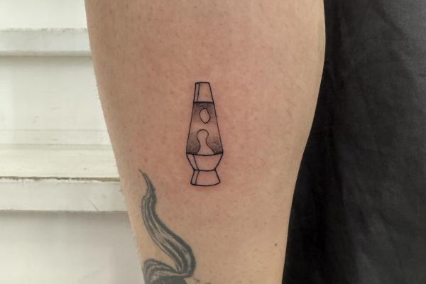 Fineline Lava Lamp Tattoo