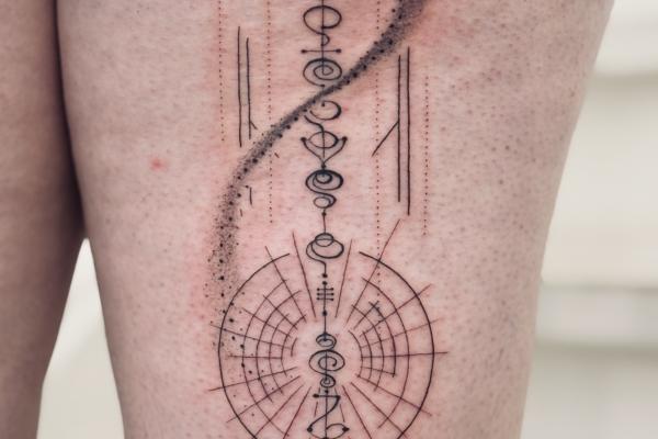 Fineline Star Trek Tattoo