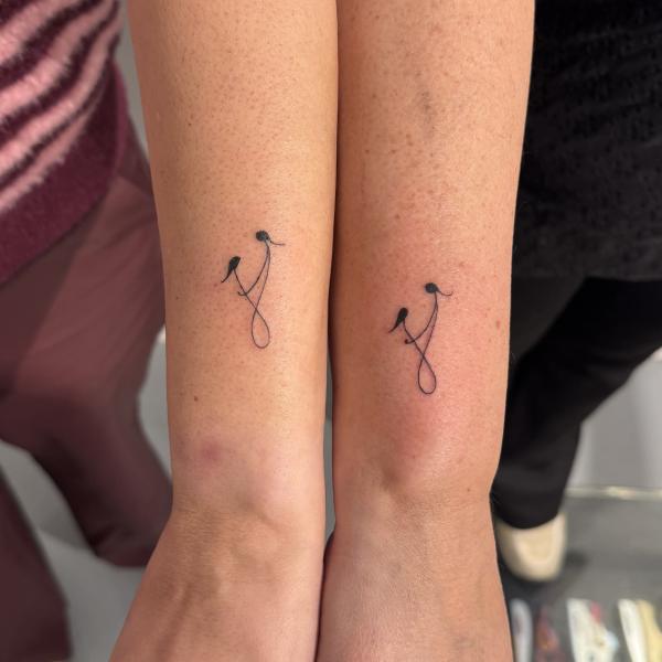 Fineline Tattoo Sisters