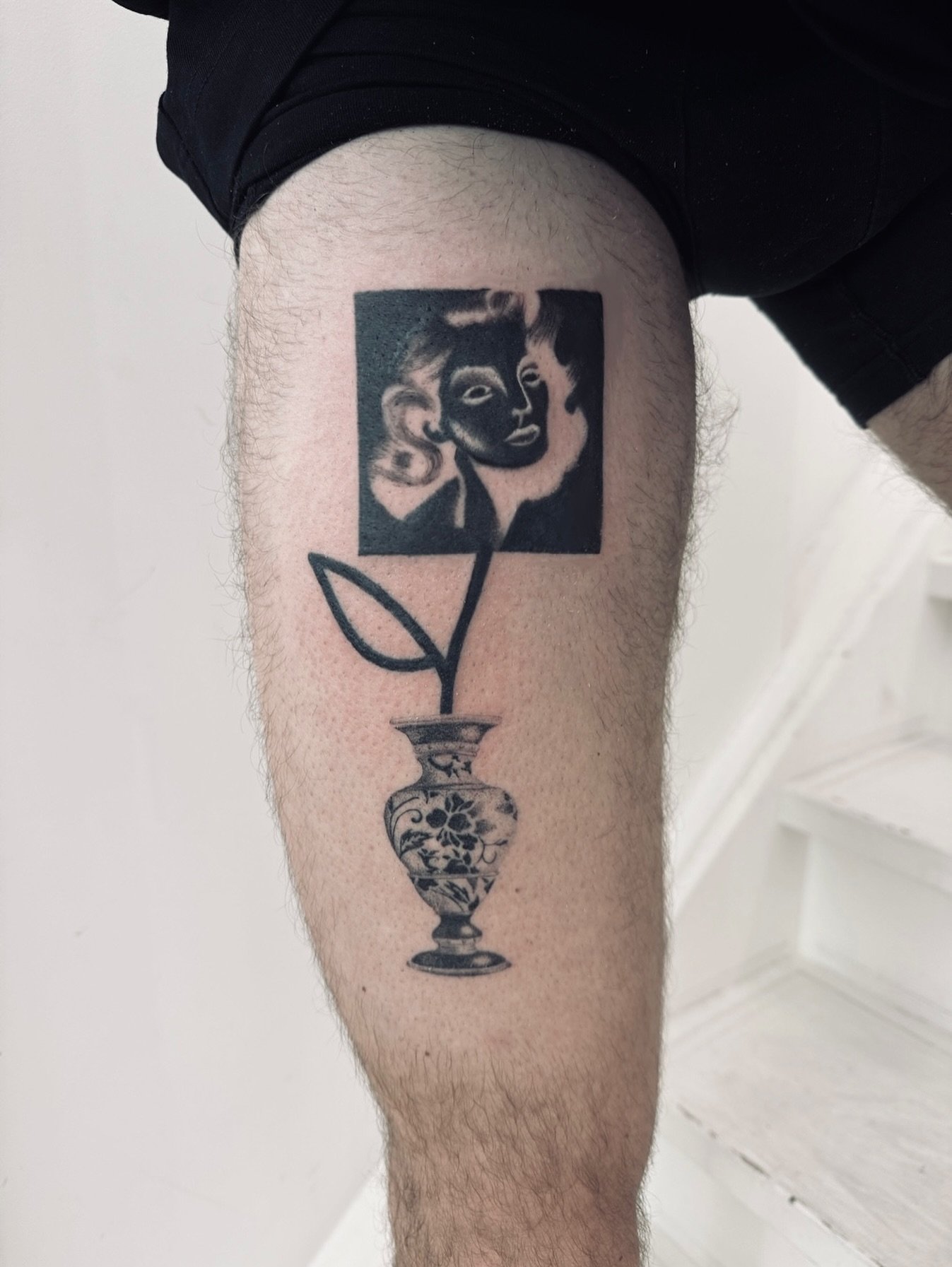 Flower Lady in a Vase