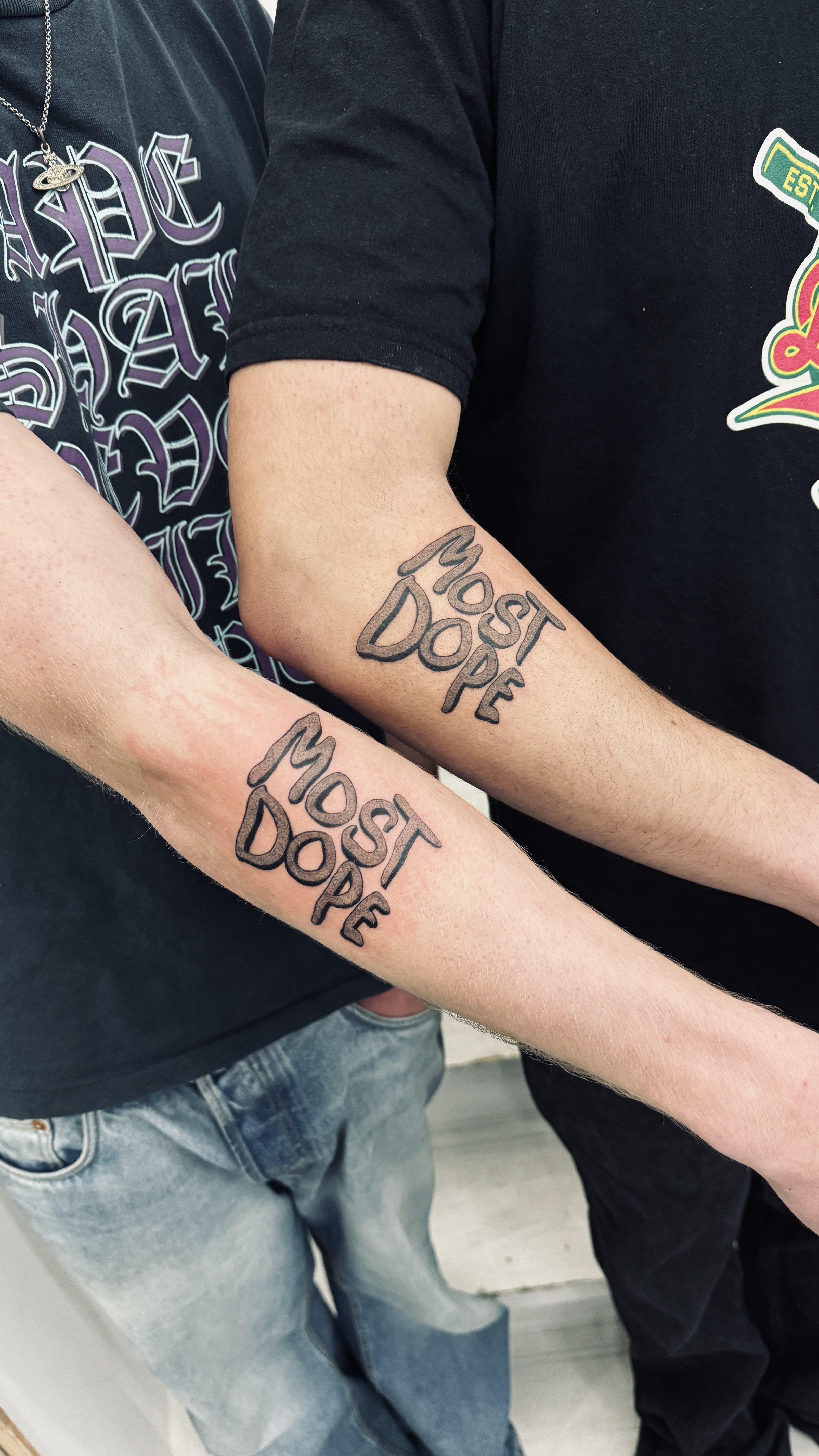 Fineline Most Dope Tattoo