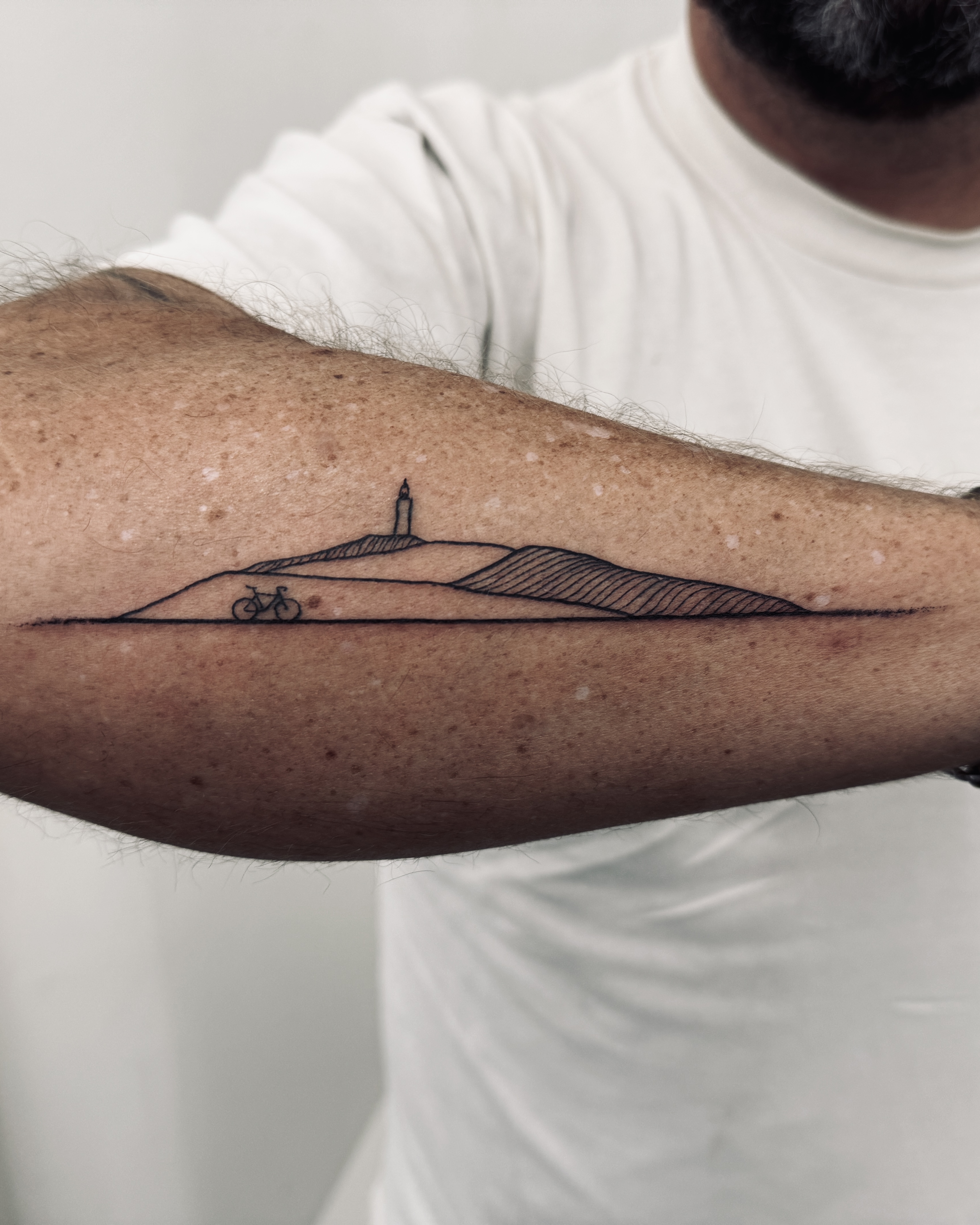 Fineline Mt Ventoux Tattoo